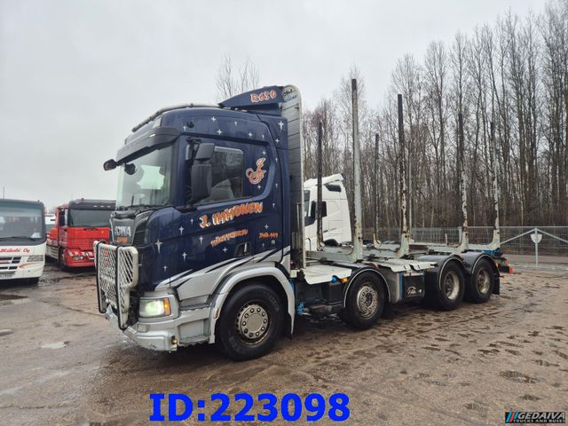 Scania R650 - 8X4 - Full air - Retarder - Euro6