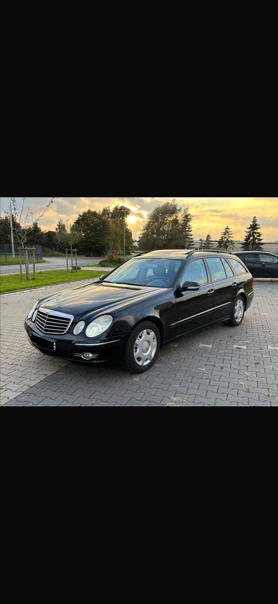 Mercedes-Benz E220 2008 — rear view