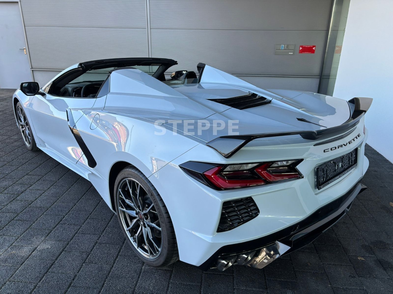 Corvette C8 Stingray Convertible 3LT Europamodell STEPPE