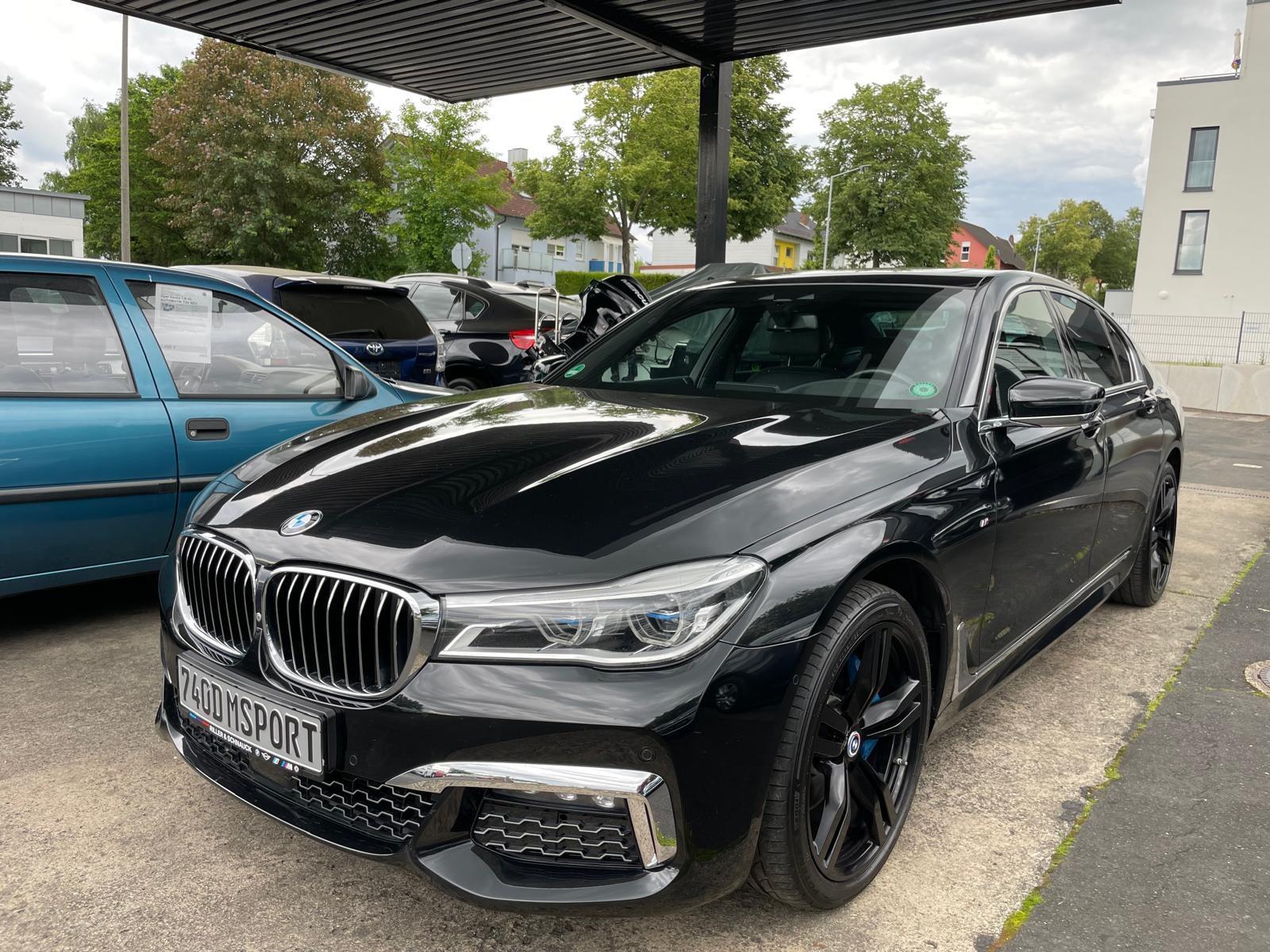 BMW 740d xDrive M Sport 360°ACC HUD GSD LASER TÜV