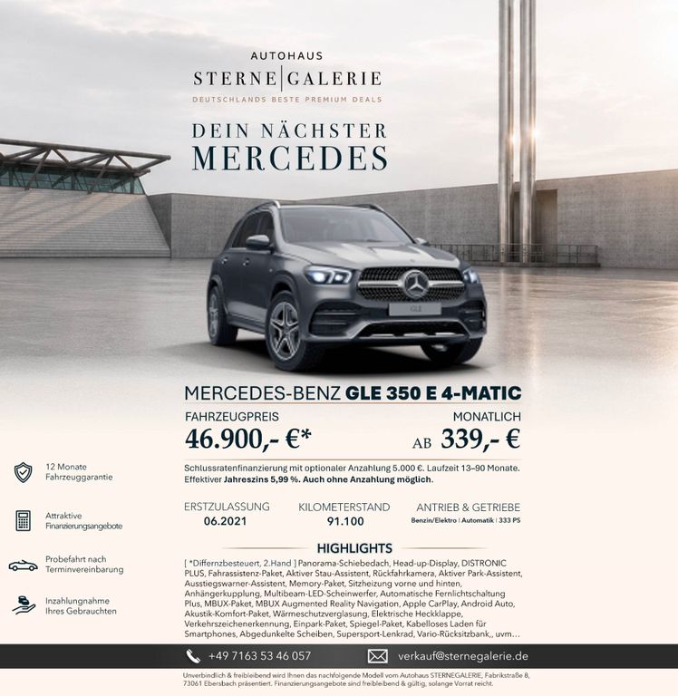 Image of Mercedes-Benz GLE 350