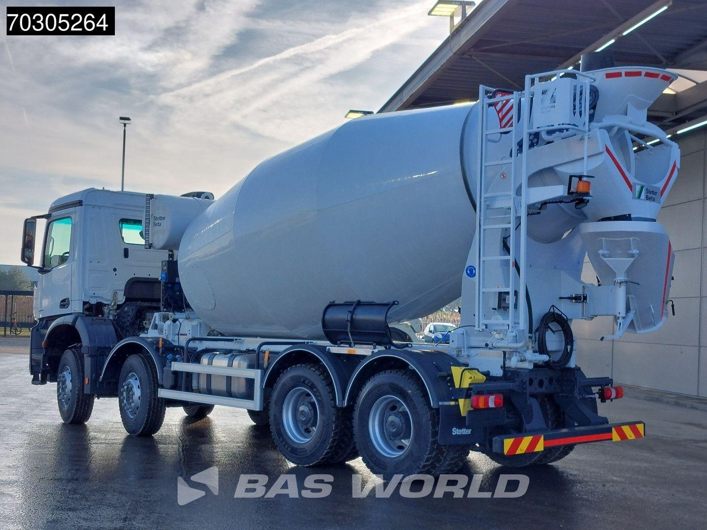 Mercedes-Benz Arocs 4142 8X4 NEW! 12m3 Stetter Mixer Steelsusp