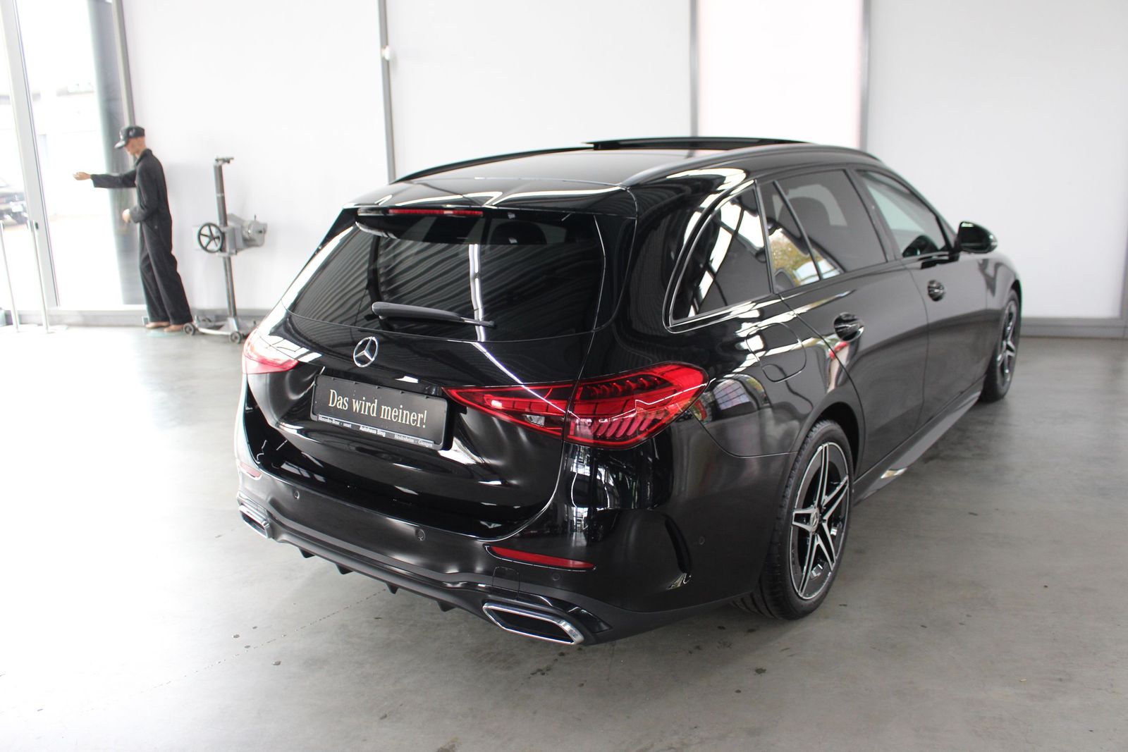 Mercedes-Benz C 200 T AMG Kamera LED AHK Panorama MBUX Ambient imagem 3