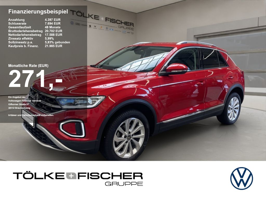 T-Roc 1.5 TSI Style ACC Kam. Standh. Virtual LED
