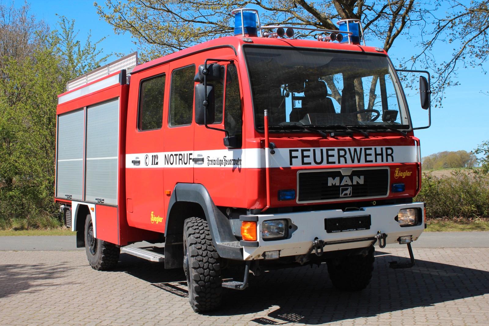 MAN 8.174 LAE 4x4 *Single Bereift* Feuerwehr LF 8/6