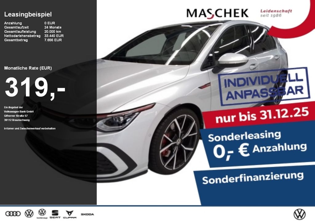 Golf GTI 2.0 TSI IQ.Light Pano HK LM19 HUD RearV