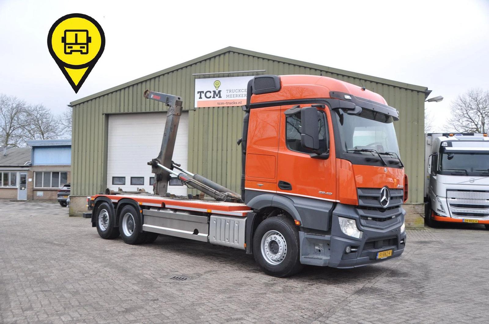 Mercedes-Benz Actros 2648 6X2 + HIAB MULTILIFT HAAKARM 21T