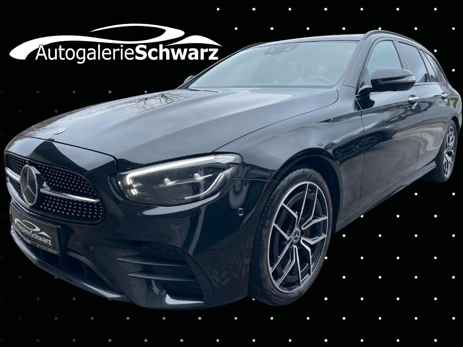 MERCEDES-BENZ E 220d T 9G AMG NIGHT DIST+AUGR 360°BURM 19"PANO