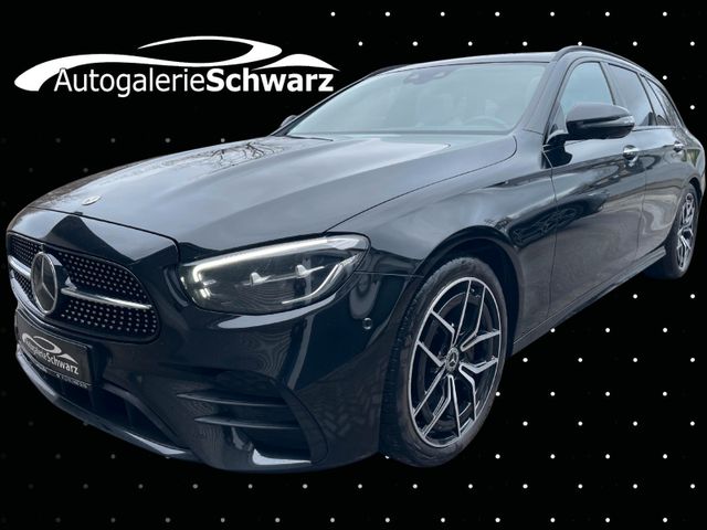 MERCEDES-BENZ E 220d T 9G AMG NIGHT DIST+AUGR 360°BURM 19"PANO