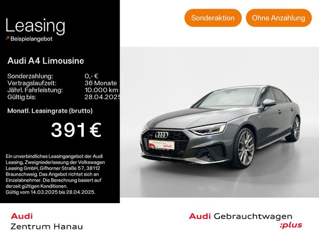 Audi A4 Limousine 40 TDI quattro S-LINE*MATRIX*B&O*OP