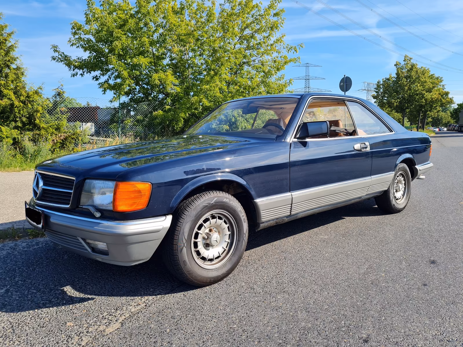 Mercedes-Benz 500 SEC 2.HAND + SCHECKHEFT+ KLIMA + NUR 139 TKM