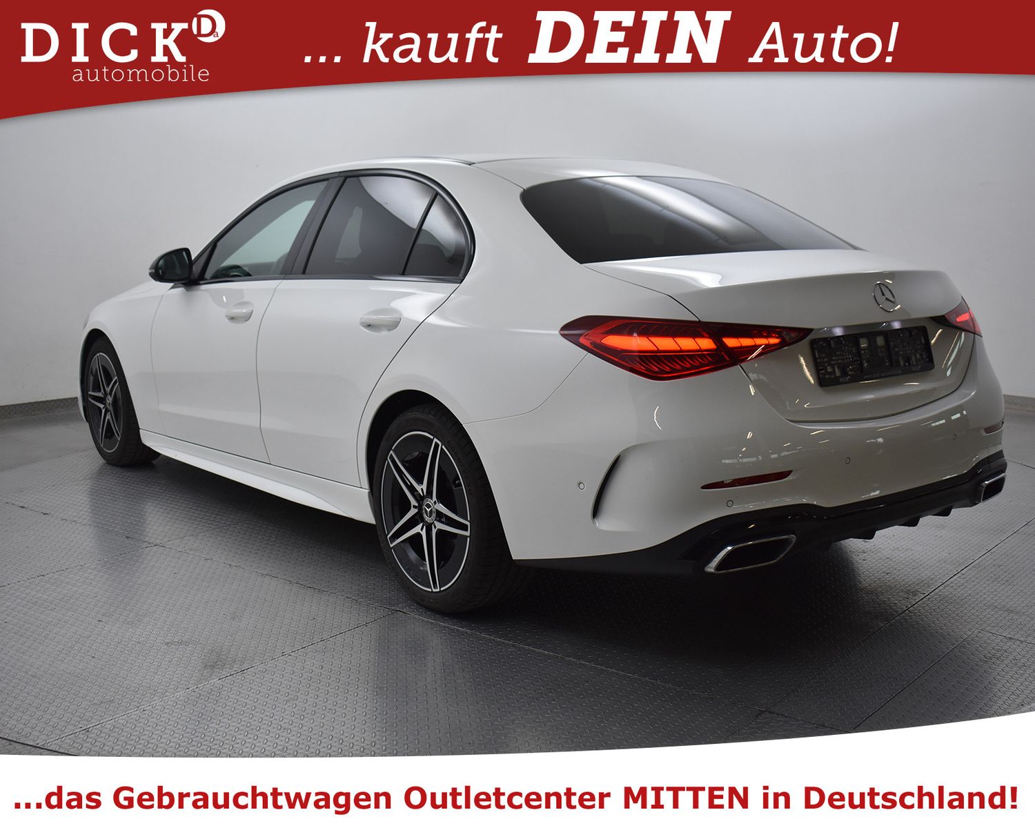MERCEDES-BENZ C200d 9G 2X AMG Line NIGHT+KAM+LED+NAV+VIRTU+SHZ - Image 6