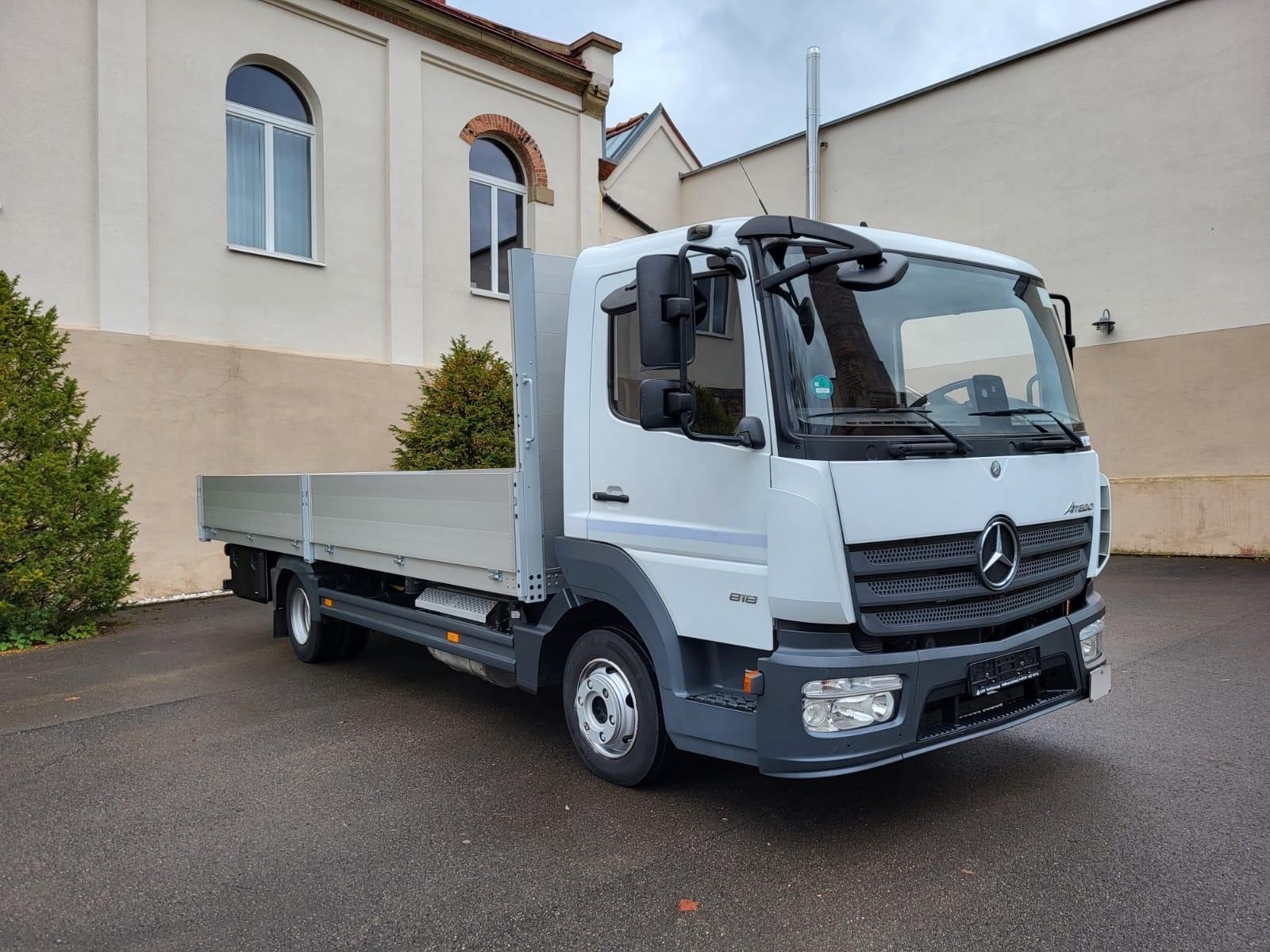 Mercedes-Benz Atego 818, AHK,BL,  Pritsche neu 6,20m, Klima