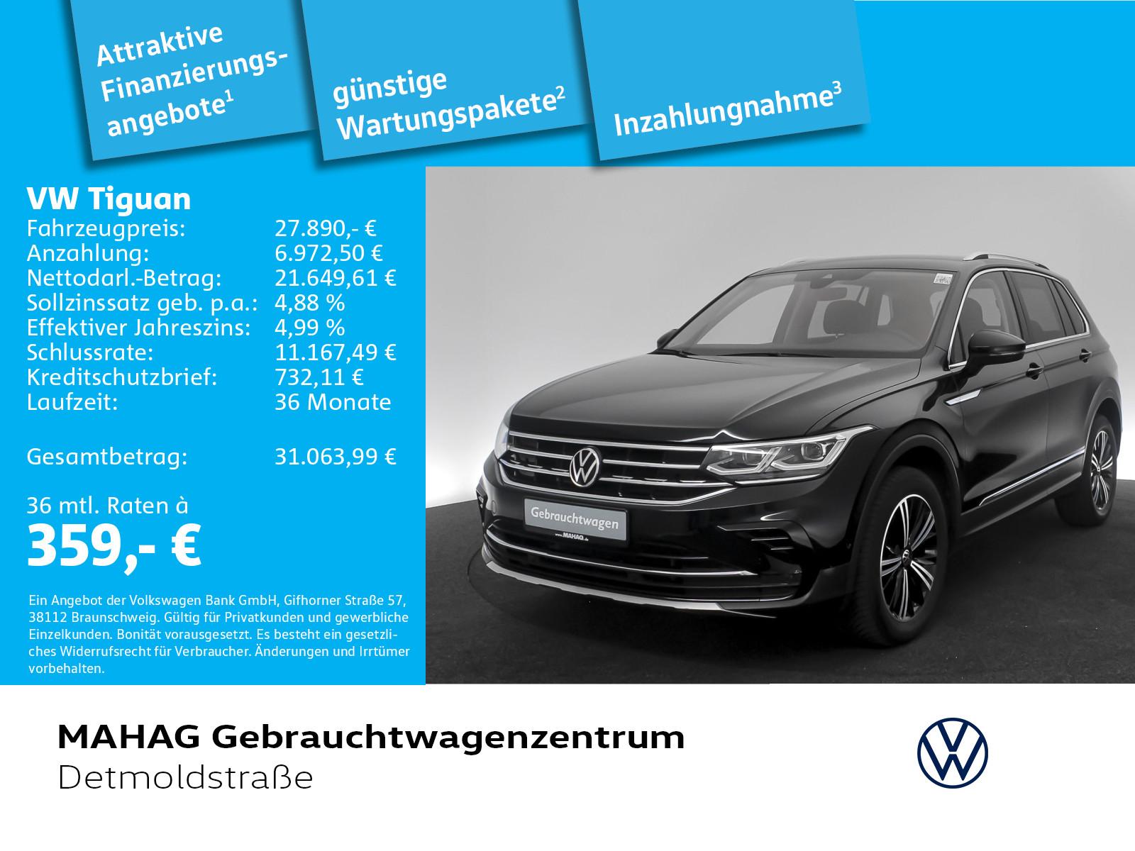 Volkswagen Tiguan Elegance 2.0 TDI 4 Mot AHK Navi ParkAssis