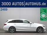 Mercedes-Benz C 250 T CGI AMG Line LED Navi Pano el.Heck RFK - Mercedes-Benz C 250: Weiß
