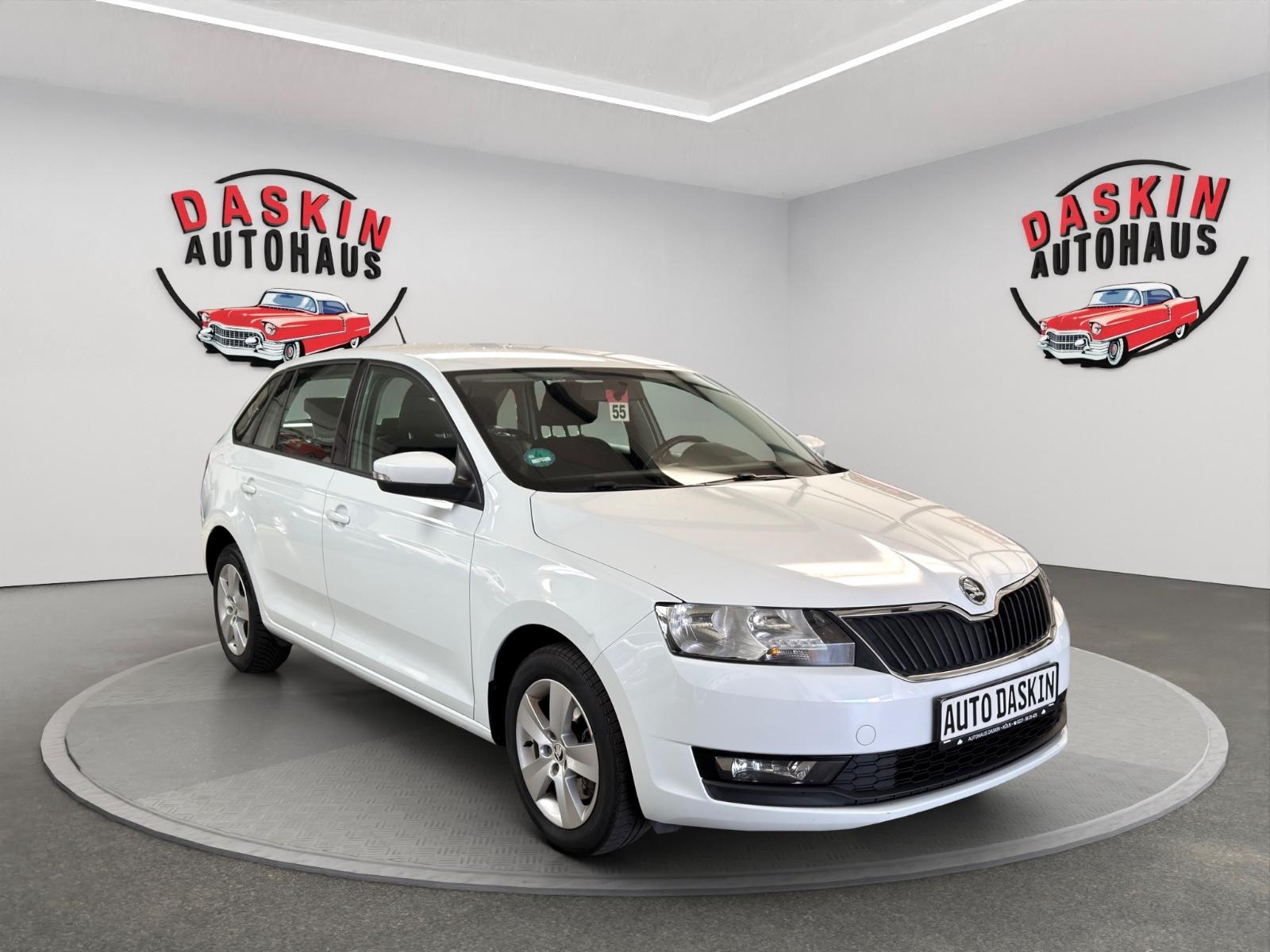 Skoda Rapid Spaceback SCHECKHEFT/SITZHZG/KLIMA/TÜV NEU