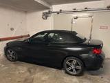 BMW Cabrio 218i schwarz 6.2016 Sportline 5... - BMW 218 in Berlin