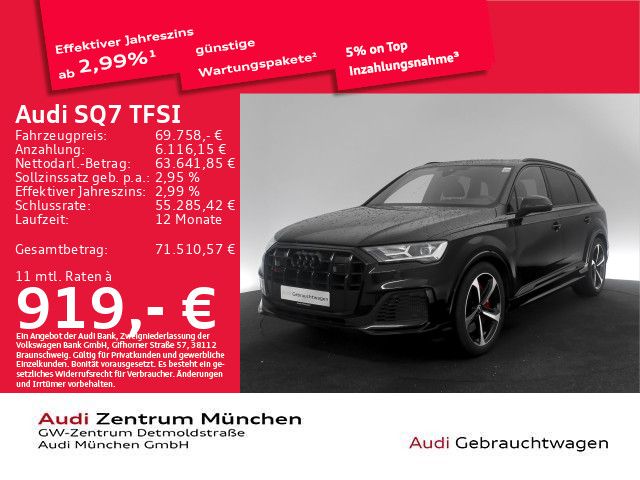 AUDI SQ7 TFSI competition+ Pano/StdHzg/HuD/Kamera