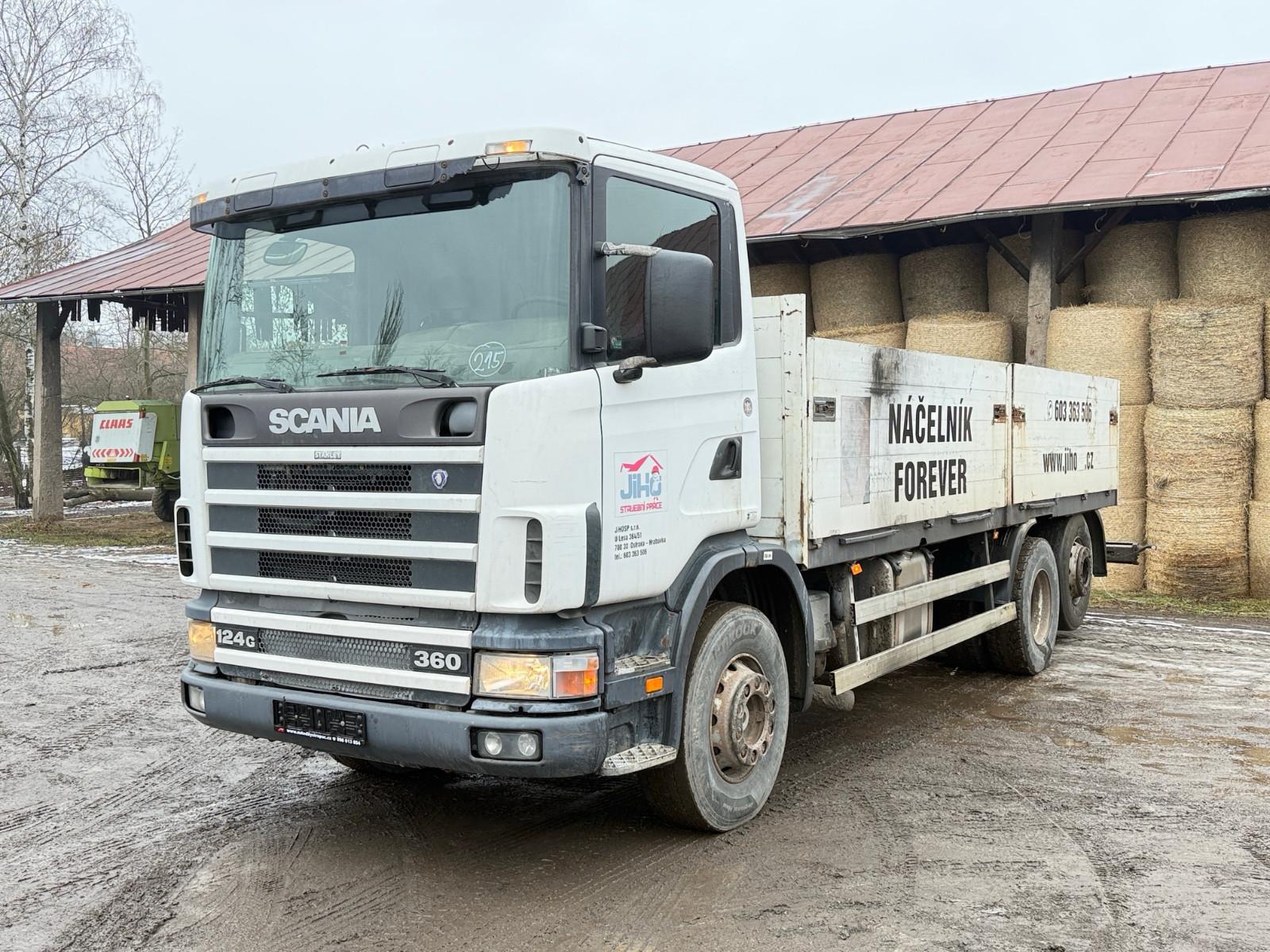 Scania 360 6x2 124G MANUAL