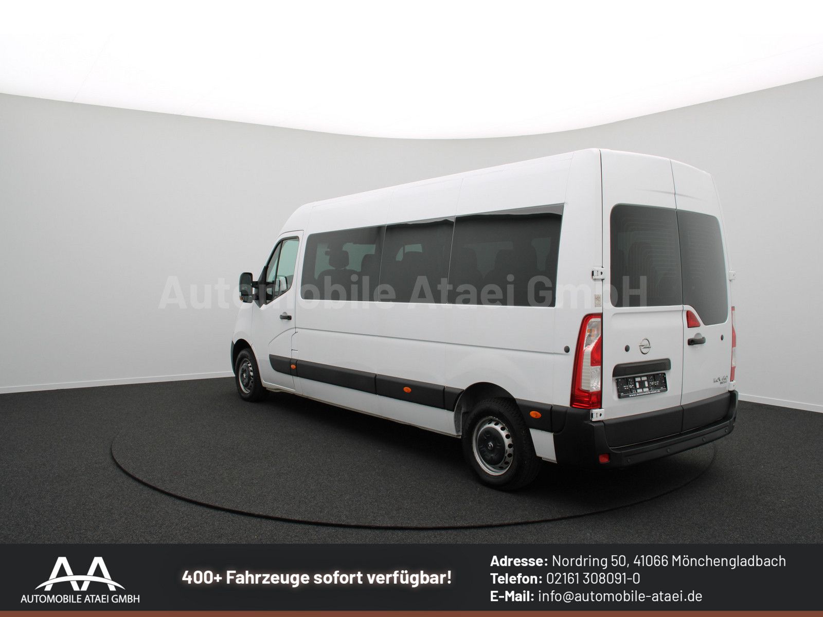 Fahrzeugabbildung Ford Opel Movano Bus L3H2 *17 SITZE* 2x KLIMA 8387
