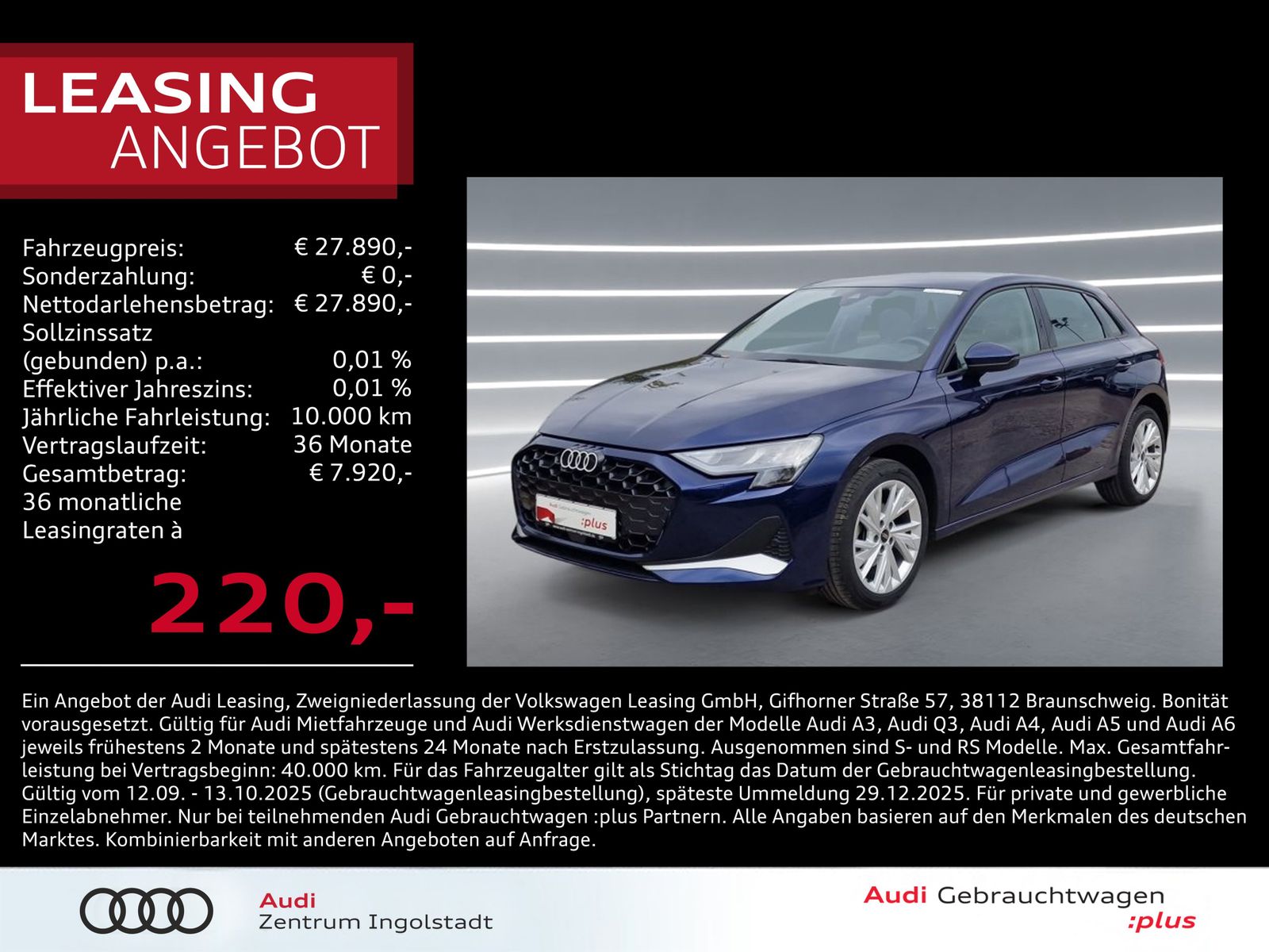 Audi A3 Sportback 30 TFSI ACC NAVI virtual Advanced