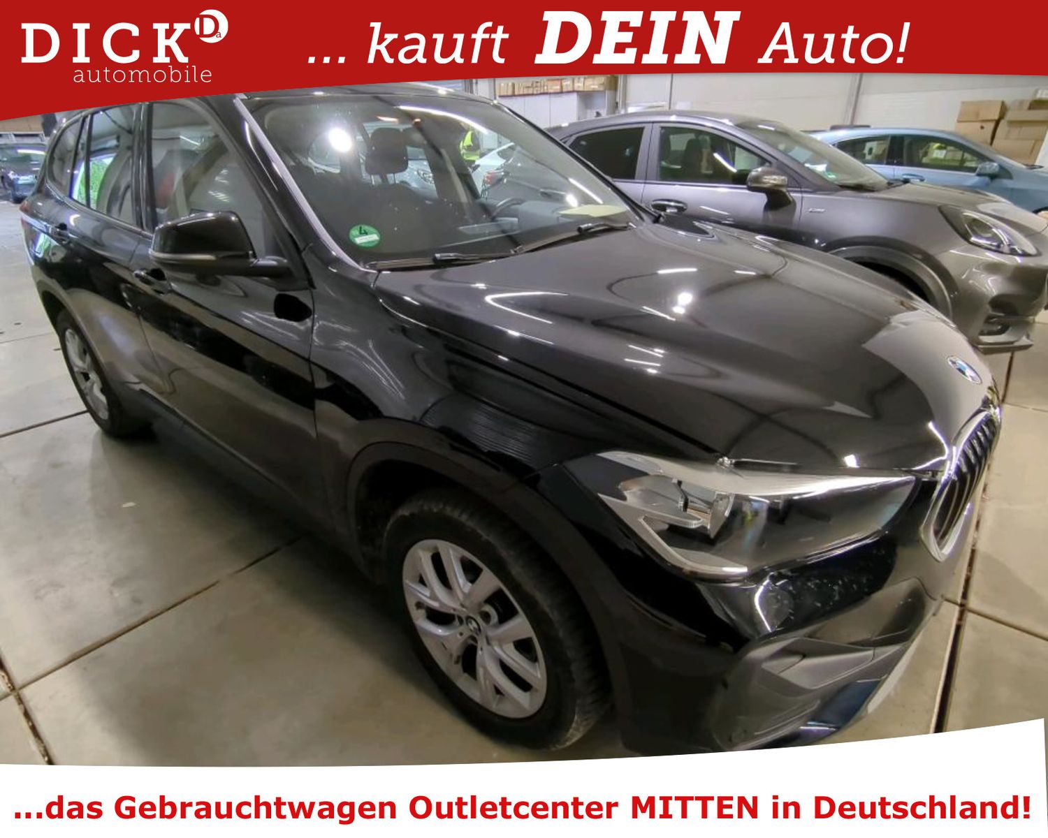 Fahrzeugabbildung BMW X1 sDr 18d NAVI/SHZ/TEMPOMAT/KLIMAAUT/PDC/8Fa