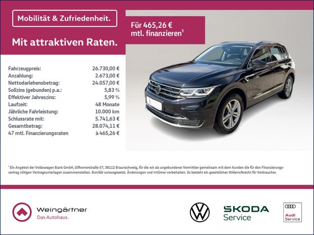 Tiguan 2.0 TDI Elegance 4Motion, AHK, Navi Disco
