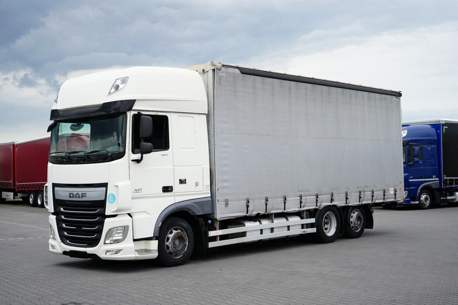 DAF XF / 460 / ACC / E 6 / SSC / FIRANKA / 19 PALET