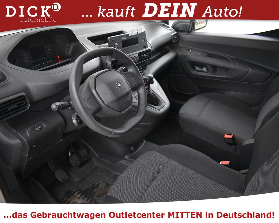 Peugeot Partner Premium 1.5d KLIM+SHZ+PDC+TEMP+DAB+REGAL