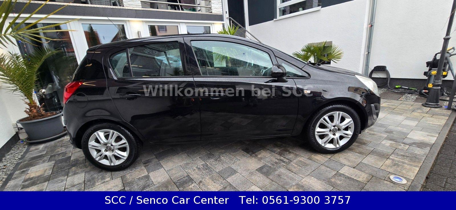 Opel CORSA Satellite 4 Türig Schwarz KLIMA TÜV NEU