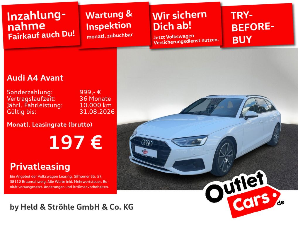 Audi A4 Avant 30 TDI AHK B&O LED MASSAGE NAVI R-KAM