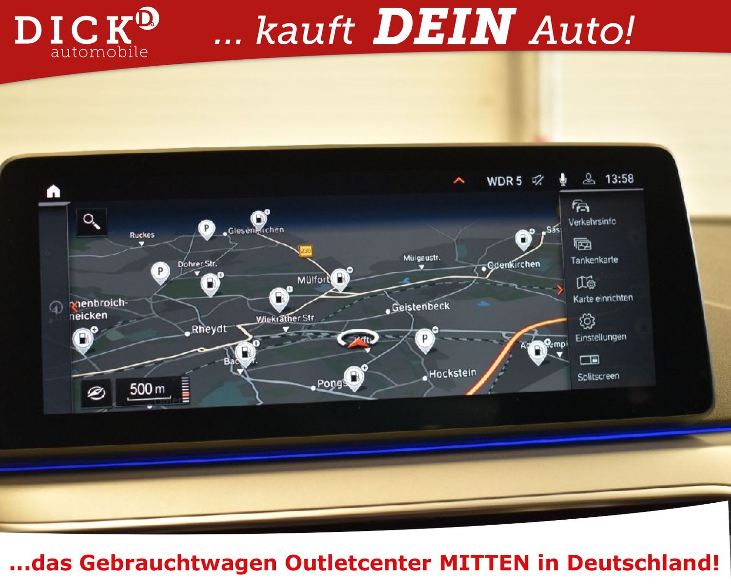 Fahrzeugabbildung BMW 530i xDr. Aut. LASER/ACC/VIRTU/KEYGO/SHZ/RFK/AHK
