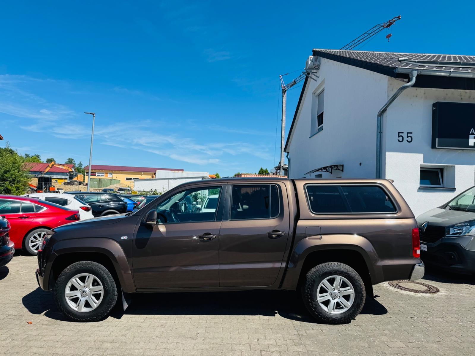 VOLKSWAGEN AMAROK 2.0 TDI 4MOTION 163ch - DOUBLE CAB - INTERIEUR CUIR - ATTELAGE - GPS - CLIMATISATION BI-ZONE