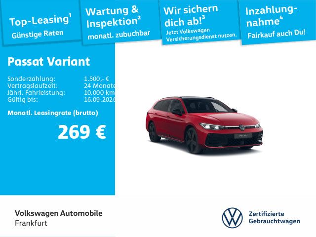 Volkswagen Passat Variant R-Line 4Motion 2.0 TSI DSG HK HUD