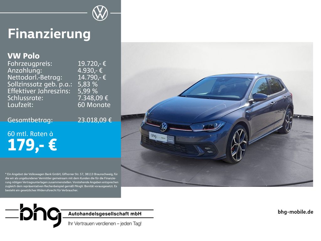 Volkswagen Polo 2.0 TSI DSG GTI