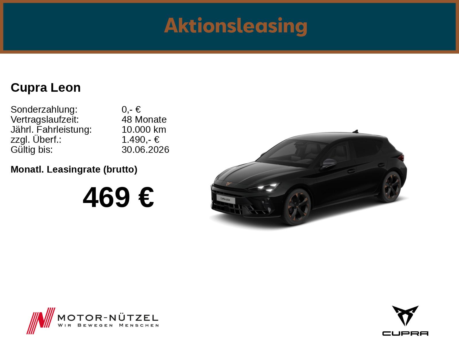 Cupra Leon 1.5 e-Hybrid 204 PS 18' HD-Matrix-LED