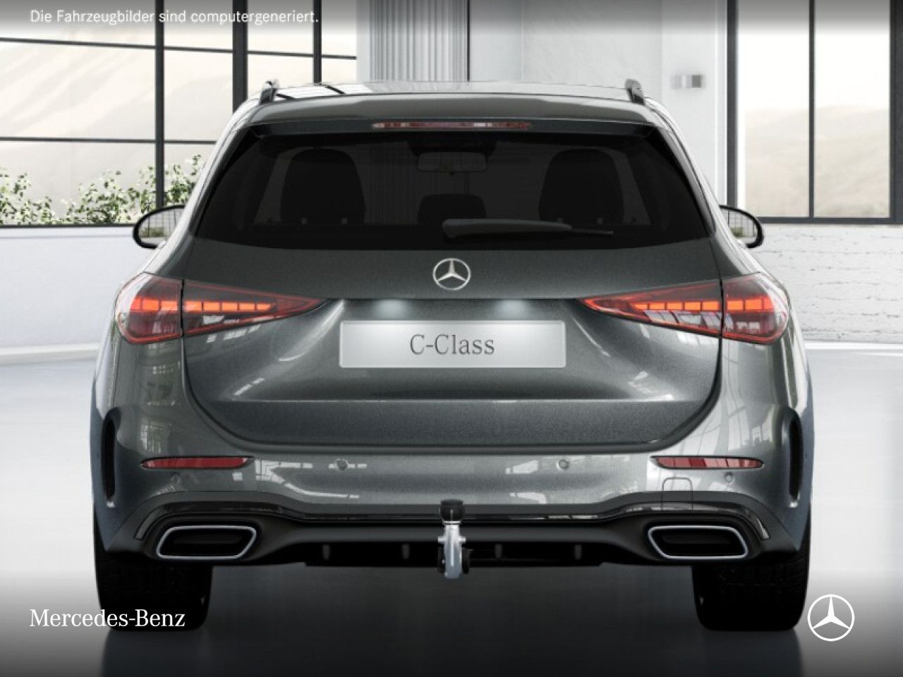 Mercedes-Benz C 220 d T AMG NIGHT PANO 360 AHK BURMESTER 19 foto 7