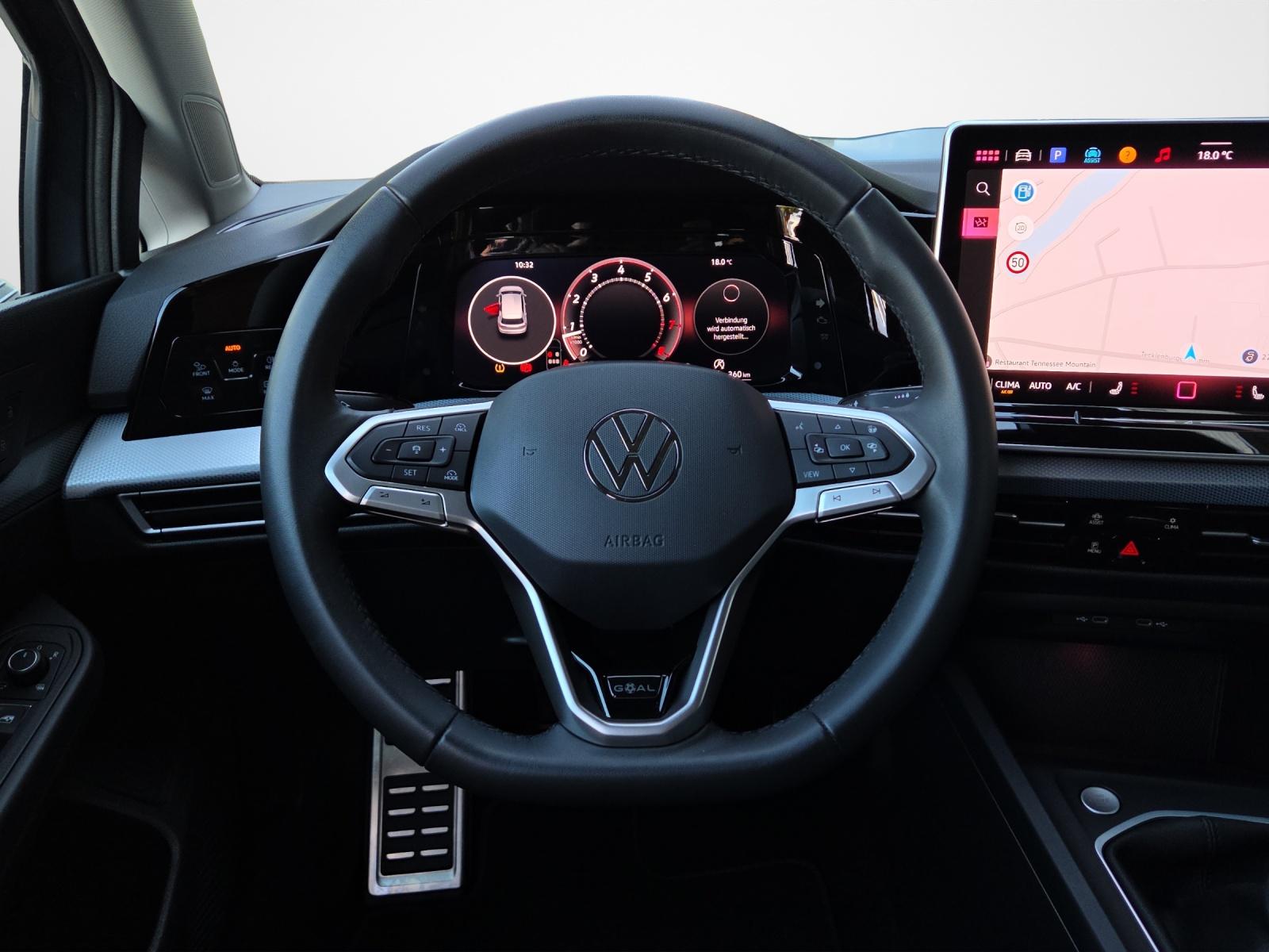 Volkswagen Golf 8 1.5 TSI Goal LED AHK LightAssist Navi, миниатюра 10