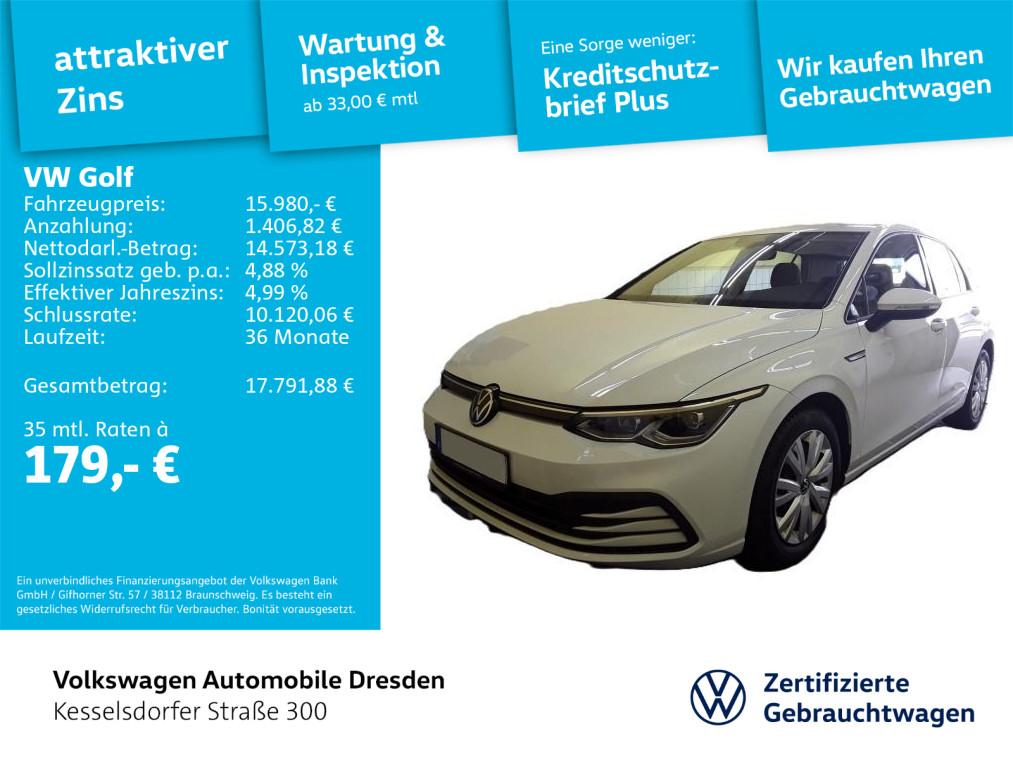 Volkswagen Golf VIII 2.0 TDI Life Navi LED PDC