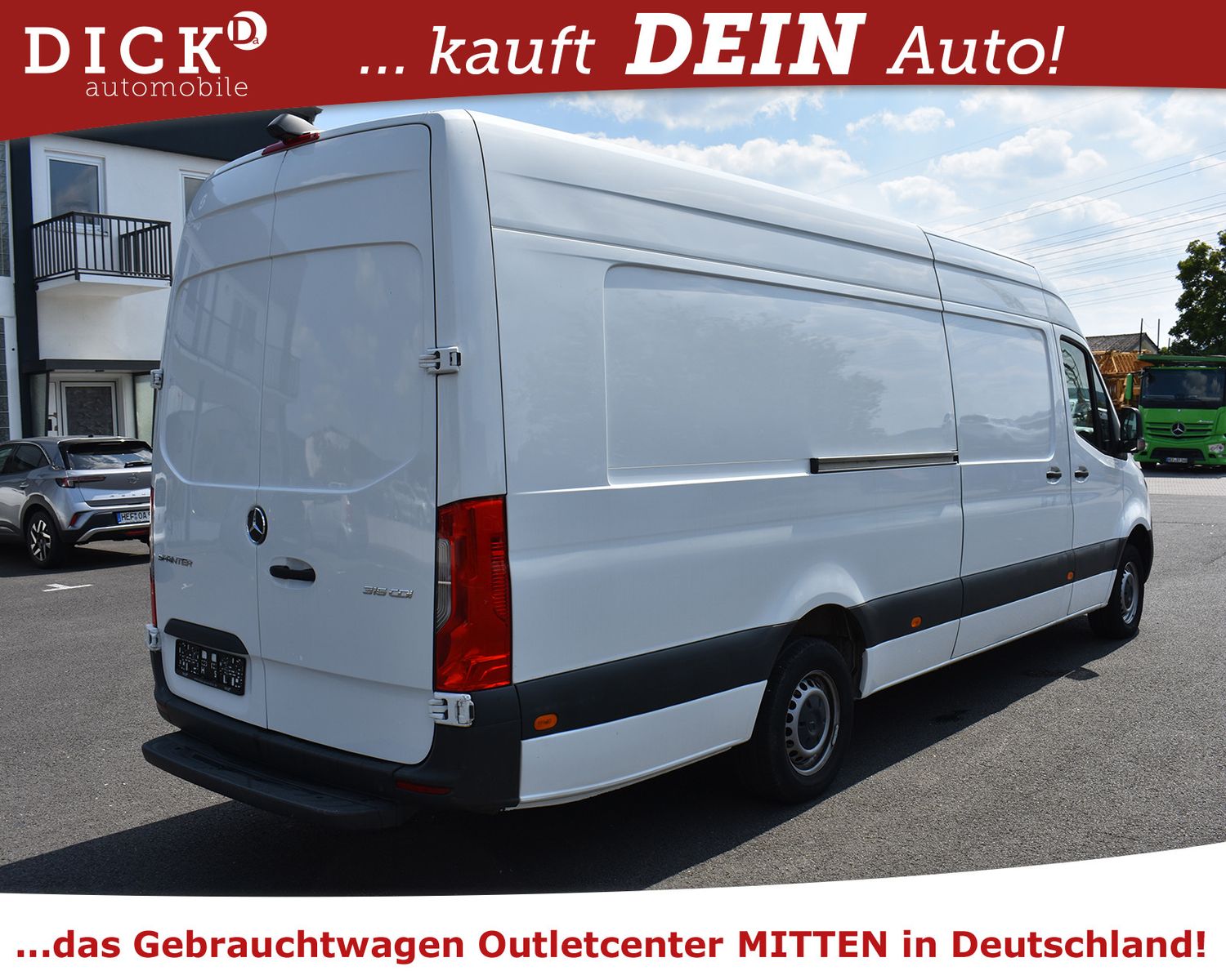 MERCEDES-BENZ Sprinter 315d RWD MAXI Lang+Hoch KAMERA+DAB+MFL - Image 8
