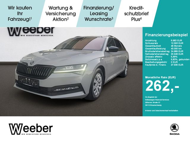 Skoda Superb Combi Sportline Panodach AHK Navi LED