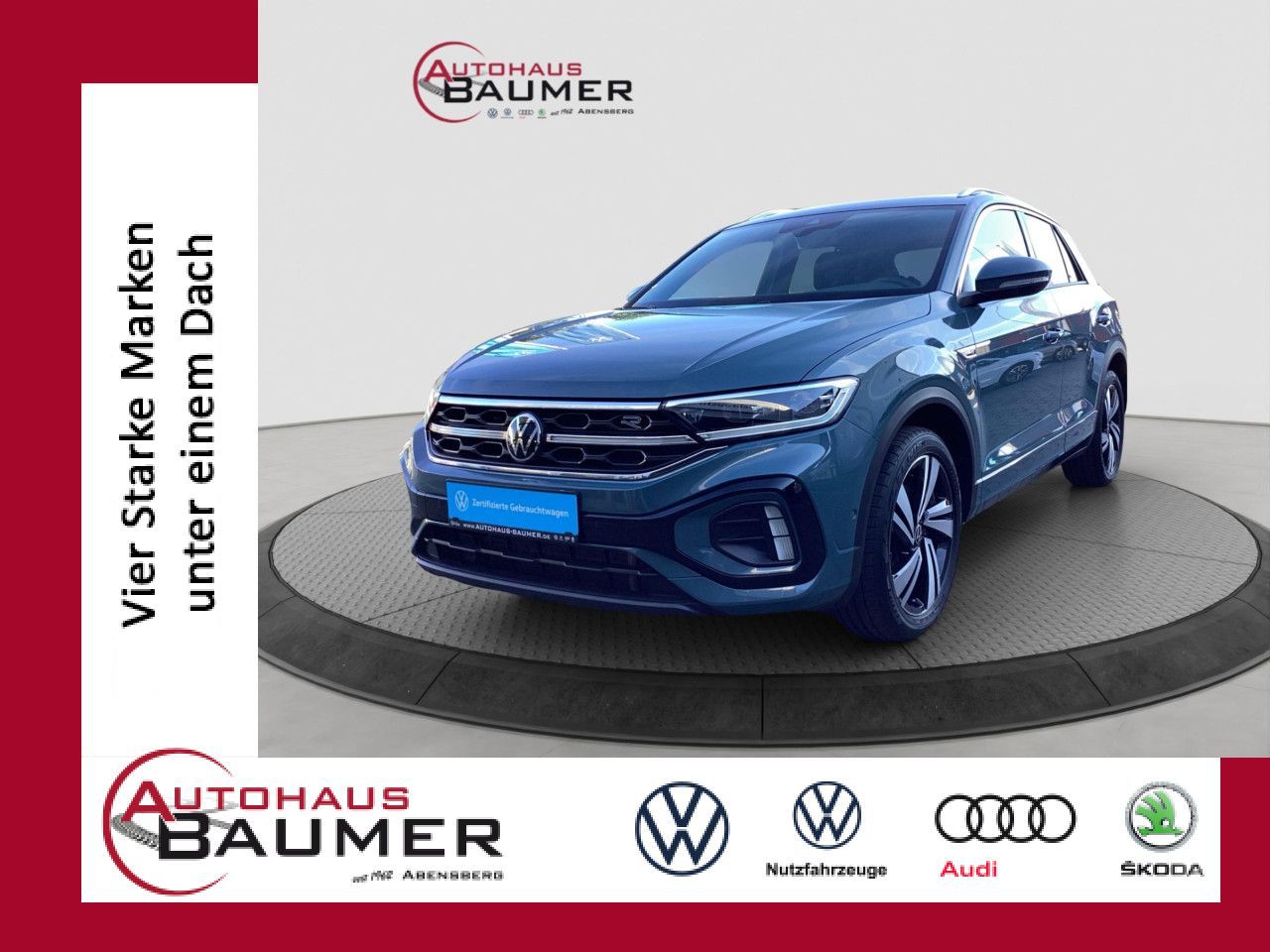Volkswagen T-Roc R-Line 2.0 TDI DSG LED Standheizung SHZ foto 1