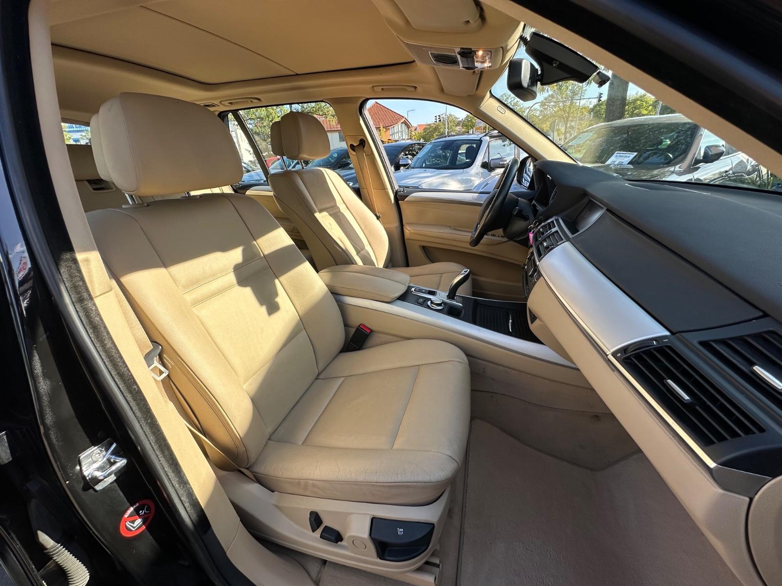 BMW X5 (E70) xDrive30d 3.0 235 ch BVA – Toit panoramique – Cuir beige – Chauffage stationnaire – GPS