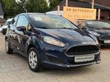 Ford Fiesta 2016 *Klima*Elektr.Fenster* - mit Benzin-Antrieb: Blau, Elektrische Wegfahrsperre, mit Klimaanlage, Elektr