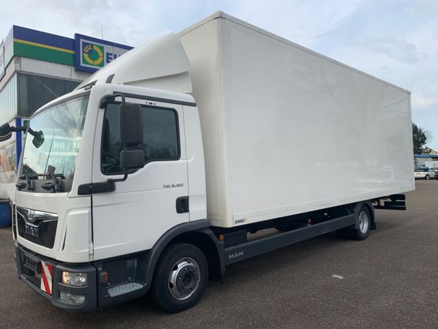 MAN TGL 8.180 MAN Koffer Ladebordwand