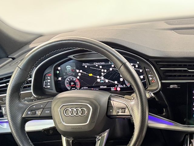 Q8 55 TFSI QUATT S LINE HD MATRIX+LUFT+AHK+PANO+