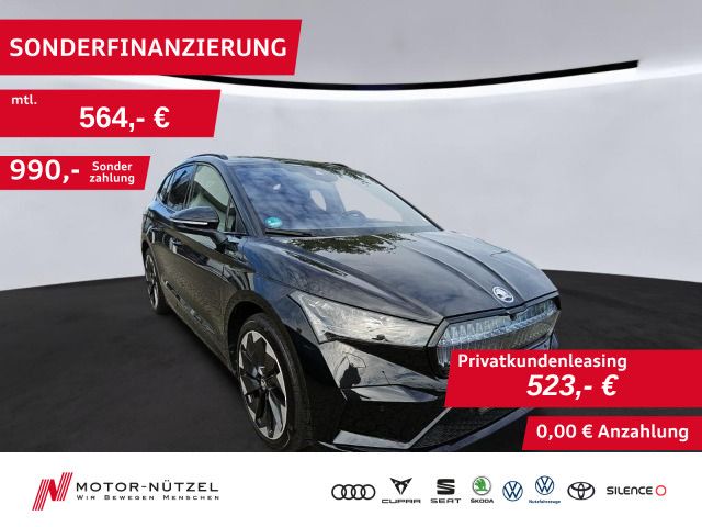 Skoda Enyaq iV 80x 4x4 SPORTLINE MATRIX+AHK+PANO+HuD