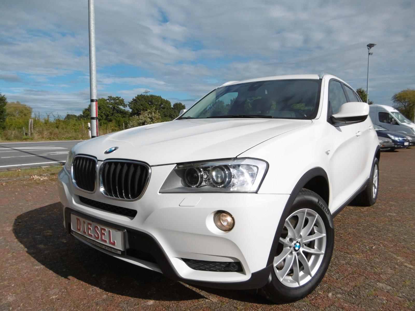 BMW X3 xDrive20d, 8-fach bereift