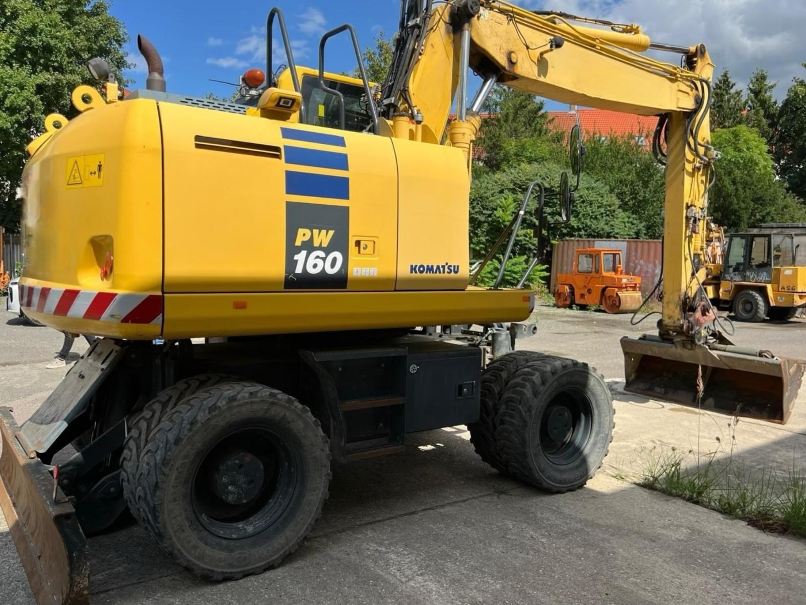 Komatsu PW 160-10 35 KM/h 1.Hand nur 4655 BH