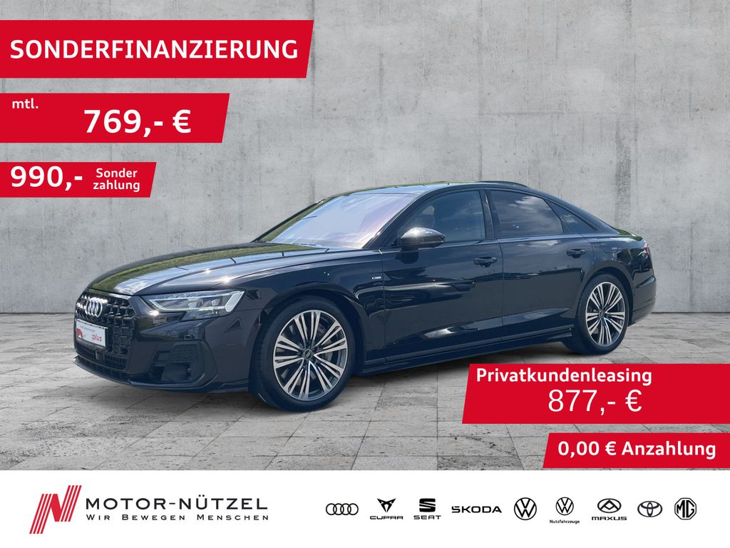 Audi A8 60 TFSI e S-LINE MATRIX+NAVI+ACC+SHZ+PDC+PANO